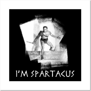 I'm Spartacus - Pencil Drawing tee Posters and Art